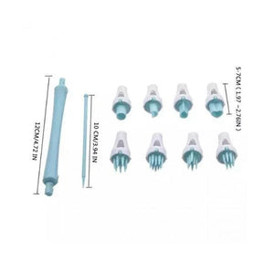 plunger-cutter-tool-set-for-fondant-sugarpaste-gumpaste-decorations-or-plastic-cutter-or-10-pcs-bakeyy-com-2 - Bakeyy.com
