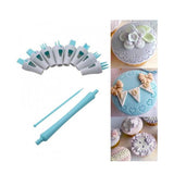 Plunger Cutter Tool Set for Fondant Sugarpaste Gumpaste Decorations | Plastic Cutter | 10 Pcs - Bakeyy.com - India - Plunger Cutter Tool Set for Fondant Sugarpaste Gumpaste Decorations | Plastic Cutter | 10 Pcs - Default Title