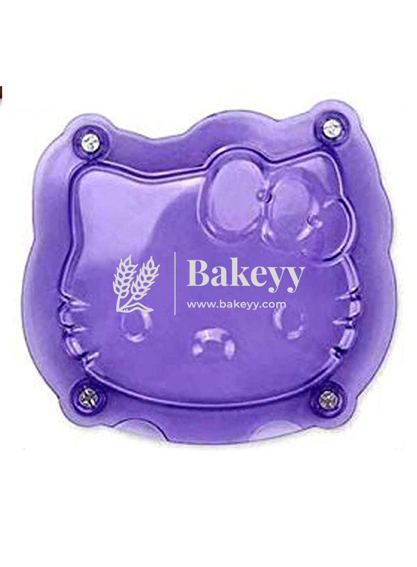 Polycarbonate Hello Kitty Face Chocolate Mould - Bakeyy.com