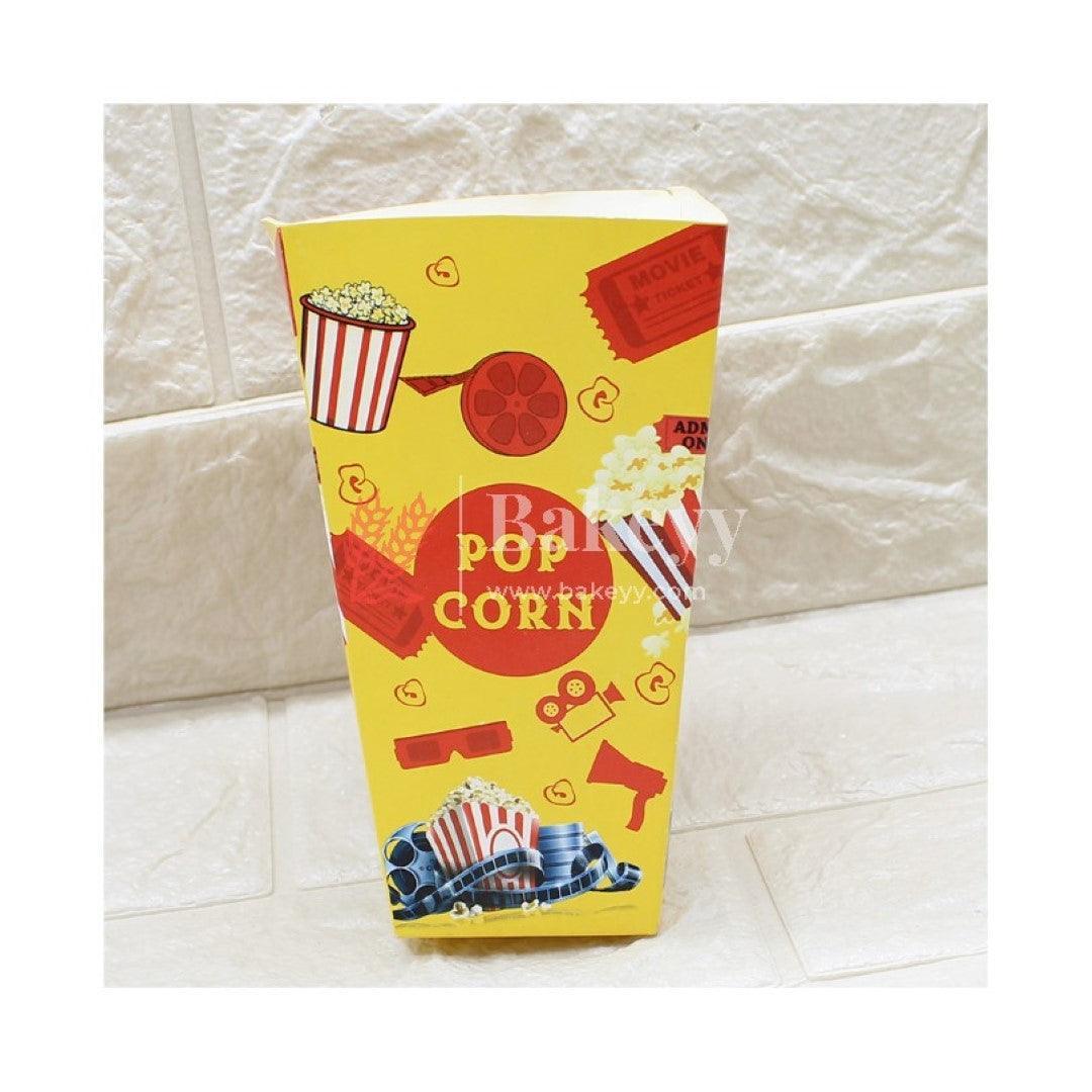 Popcorn Box | Hotel | Canteen| Yellow |Restaurants Box- Pack of 50 - Bakeyy.com - India - Popcorn Box | Hotel | Canteen| Yellow |Restaurants Box- Pack of 50 - Default Title