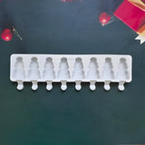 Tree Shape Popsicle Silicone Mould | Decorative Baking Mould | Baking & Craft Mould | Food-Grade Silicone | Pack of 1