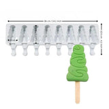 Tree Shape Popsicle Silicone Mould | Decorative Baking Mould | Baking & Craft Mould | Food-Grade Silicone | Pack of 1
