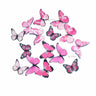 Pink edible wafer butterfly cake toppers from Bakeyy, baking supplies India