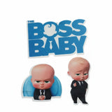 Cartoon Character Edible Wafer Toppers Set | Mixed Designs for Cakes & Cupcakes | Pack of 1