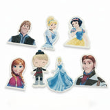 Cartoon Character Edible Wafer Toppers Set | Mixed Designs for Cakes & Cupcakes | Pack of 1
