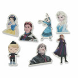 Cartoon Character Edible Wafer Toppers Set | Mixed Designs for Cakes & Cupcakes | Pack of 1