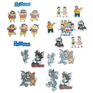 Kids Cartoon Edible Wafer Toppers Combo Set | Precut Cake & Cupcake Decoration | Pack of 1 - Bakeyy.com - India - Kids Cartoon Edible Wafer Toppers Combo Set | Precut Cake & Cupcake Decoration | Pack of 1 - Shinchan 65.00