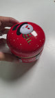 Christmas Design Round Tin Box | Candle Tin Box  |Rounded Edges|  Mix Design | Empty Decorative Tin Box | Pack of 4