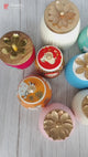 Dry Fruit Jar for Gifting | Designed Jar | Floral Design | (Pack of 1)