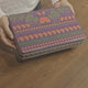 11.5x7.5x2 Inch | Premium Floral Printed Square Tin Box | Purple Floral Printed | Gift Box for Chocolates, Dry Fruits, Sweets | Pack Of 2