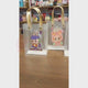 Labubu Print Transparent Bag with Brown Handles| Random Labubu Prints | Pack of 12