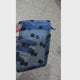 10x14 CM | Blue Polka Dot Organza Potli Bags | Pack of 100