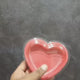Heart-Shaped Food Container with Transparent Lid | Multipurpose Dessert & Gift Packaging Box | Reusable | Pack of 25