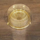 Round Cake Dome Box | Large Transparent Lid with Gold Base | Pack of 50