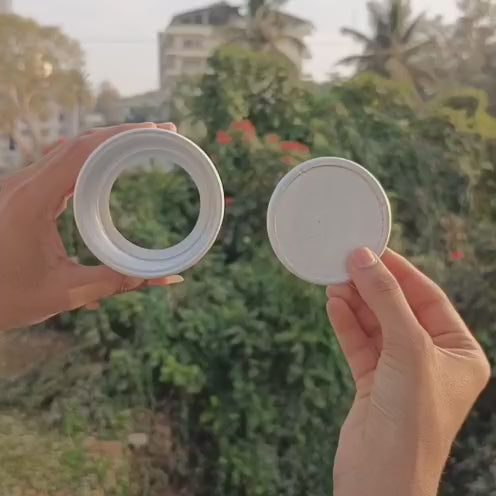 Aluminium Detachable Bottom Cake Mould | Round Baking Pan | 3 Inch Height | Multiple Sizes Available | Pack of 1