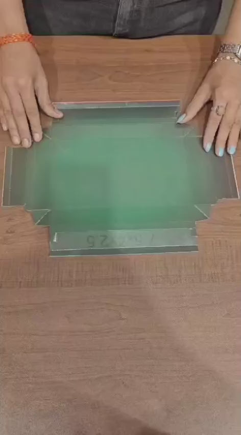 Bar Plum Cake Box with Transparent Cover | Clear Window Packaging | Pack of 50