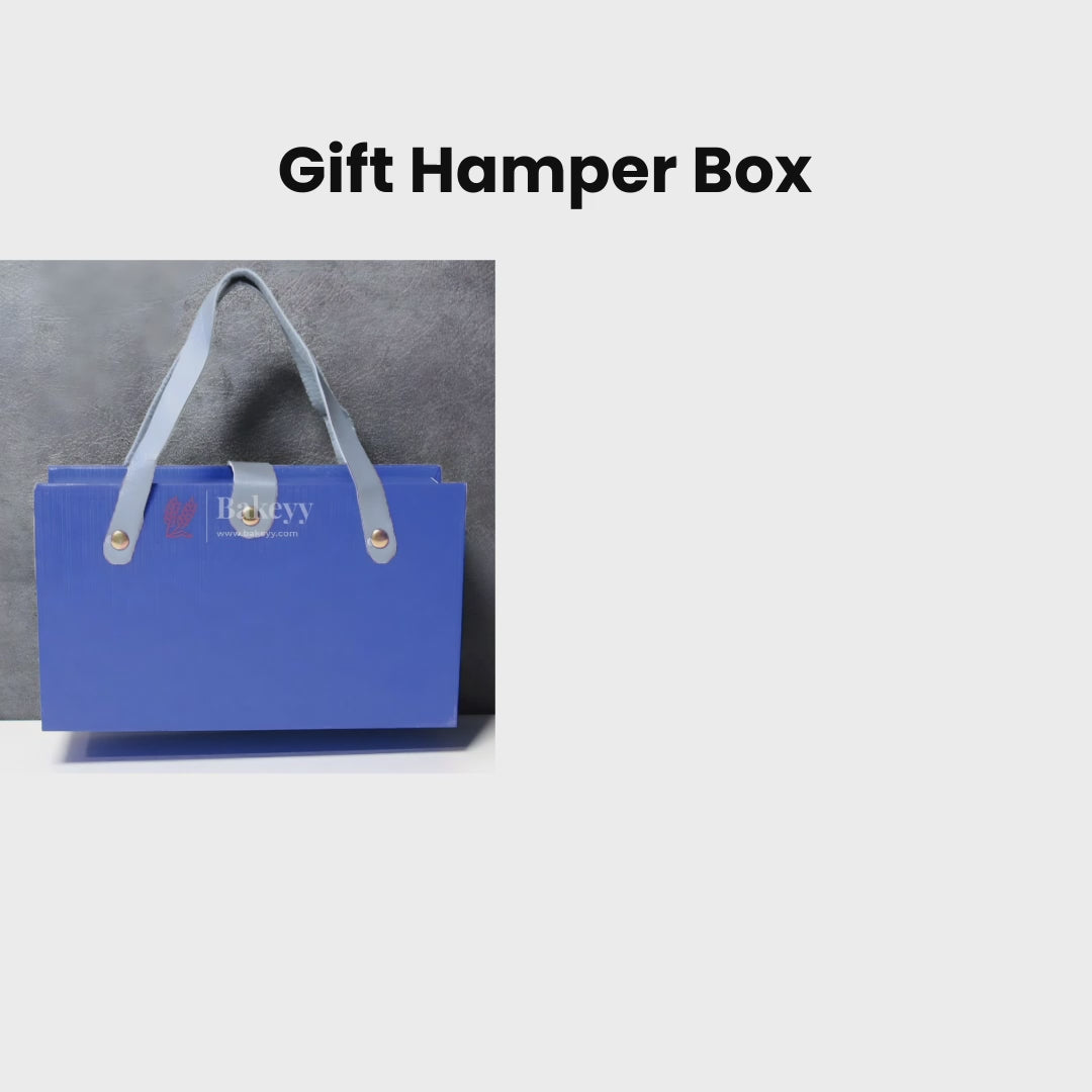 Reusable Gift Hamper Box for storage and Gifting | Carry Case with Handles | Gift box for special Occasions