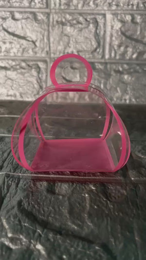 Blush Bloom Dome Goodie Boxes | PVC Chocolate Box | Gift Box | Goodie Box | Pack of 10