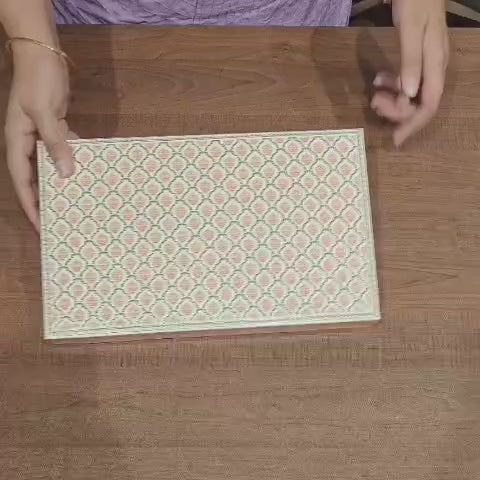 Capacity: Suitable for approx. 1 kg sweets or chocolates (depending on product type)
Premium rigid hardboard construction
Luxury floral printed lid design
Gold finish food-grade plastic inner tray
4 long compartments for organized arrangement
Ideal for Diwali, Weddings, Festive Hampers &amp; Corporate Gifting