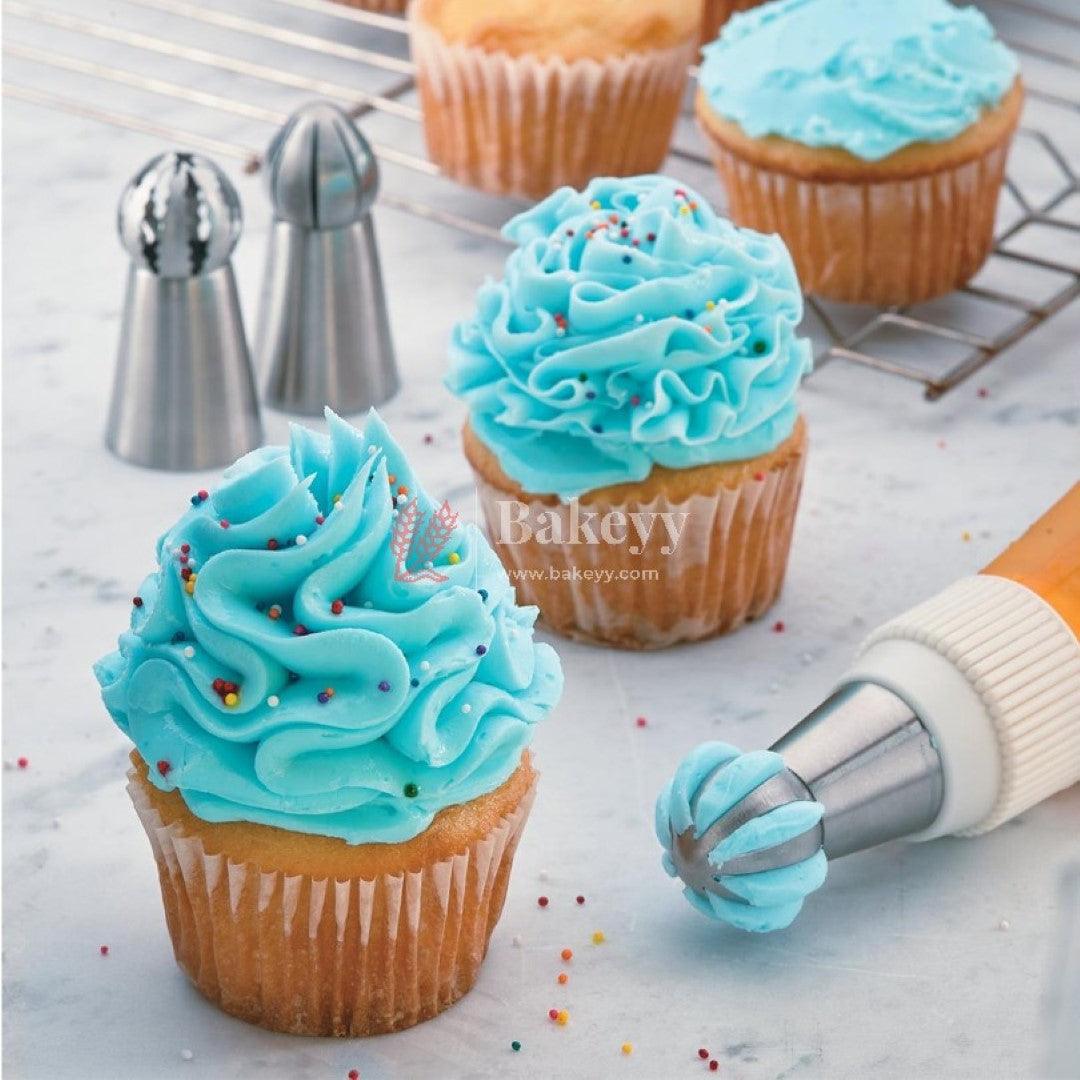 Professional Reusable Silicone Icing/Piping Bag for Cake/Pastry/Cupcake Decorating - Bakeyy.com - India - Professional Reusable Silicone Icing/Piping Bag for Cake/Pastry/Cupcake Decorating - Small (17x30 cm )