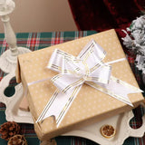 30 cm Pull Up Gift Ribbon Bow | Easy Self-Tie Decorative Ribbon for Gift Wrapping & Hampers | Multiple Colours Available | Pack of 10