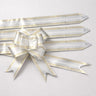65 cm Pull Up Gift Ribbon Bow | Easy Self-Tie Decorative Ribbon for Gift Wrapping & Hampers | Multiple Colours Available | Pack of 10