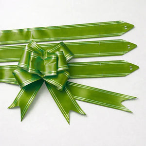 40 cm Pull Up Gift Ribbon Bow | Easy Self-Tie Decorative Ribbon for Gift Wrapping & Hampers | Multiple Colours Available | Pack of 10 - Bakeyy.com - India - 40 cm Pull Up Gift Ribbon Bow | Easy Self-Tie Decorative Ribbon for Gift Wrapping & Hampers | Multiple Colours Available | Pack of 10 - Dark Green 30.00