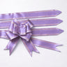 65 cm Pull Up Gift Ribbon Bow | Easy Self-Tie Decorative Ribbon for Gift Wrapping & Hampers | Multiple Colours Available | Pack of 10