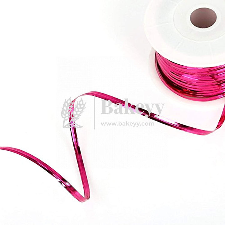 Purple Aluminium Twist Ties | Twister Roll Silver 100 Yards - Bakeyy.com