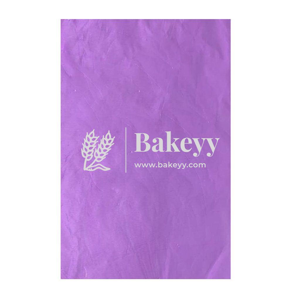 Purple Chocolate Wrapping Paper - Aluminium Foil | 7x10" Size | Pack of 300 - Bakeyy.com - India - Purple Chocolate Wrapping Paper - Aluminium Foil | 7x10" Size | Pack of 300 - Default Title