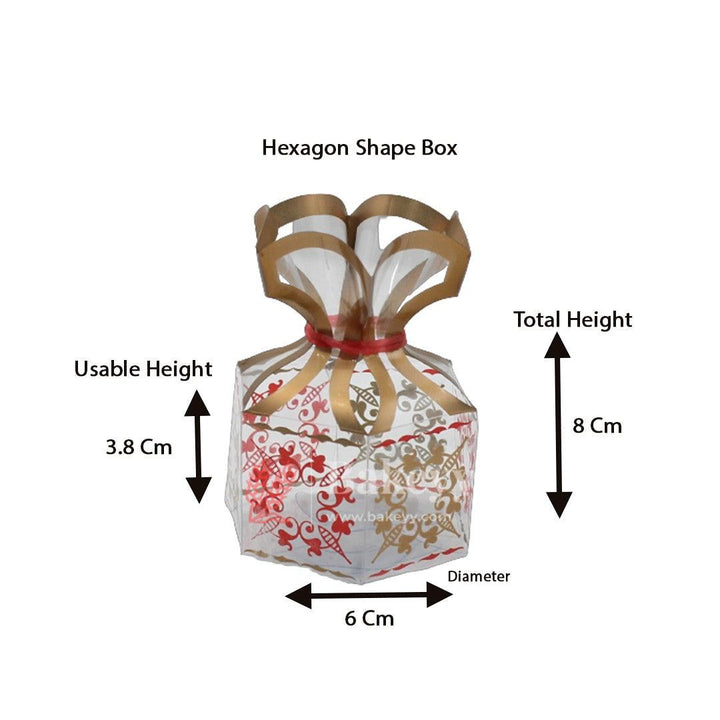 PVC Chocolate Box | Gift Box | Goodie Box - Bakeyy.com