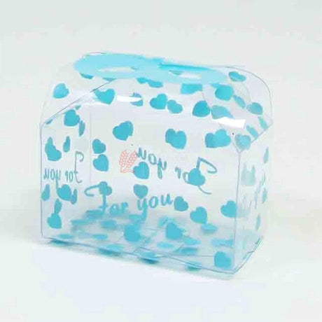 PVC Chocolate Box | Gift Box | Goodie Box | J 21 - Bakeyy.com - India - PVC Chocolate Box | Gift Box | Goodie Box | J 21 - Pack Of 10pc / 3923