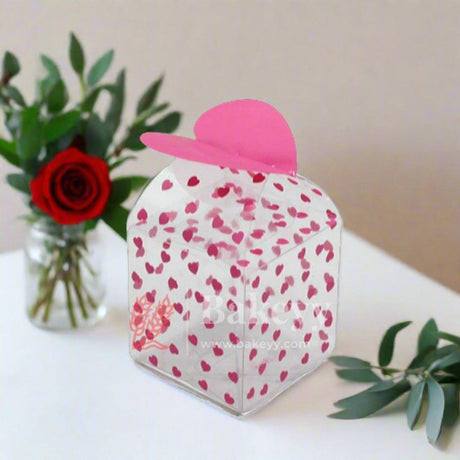 PVC Chocolate Box | Gift Box | Goodie Box | Kareena F-187 - Bakeyy.com - India - PVC Chocolate Box | Gift Box | Goodie Box | Kareena F-187 - Pack Of 10pc / 3923