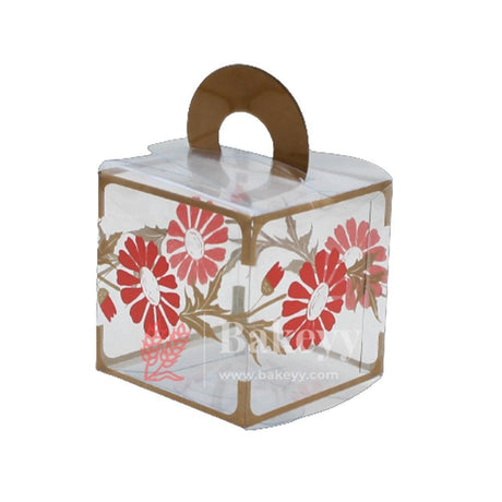 PVC Chocolate Box | Gift Box | Goodie Box | Kareena-F-200 - Bakeyy.com - India - PVC Chocolate Box | Gift Box | Goodie Box | Kareena-F-200 - Pack Of 10pc / 3923