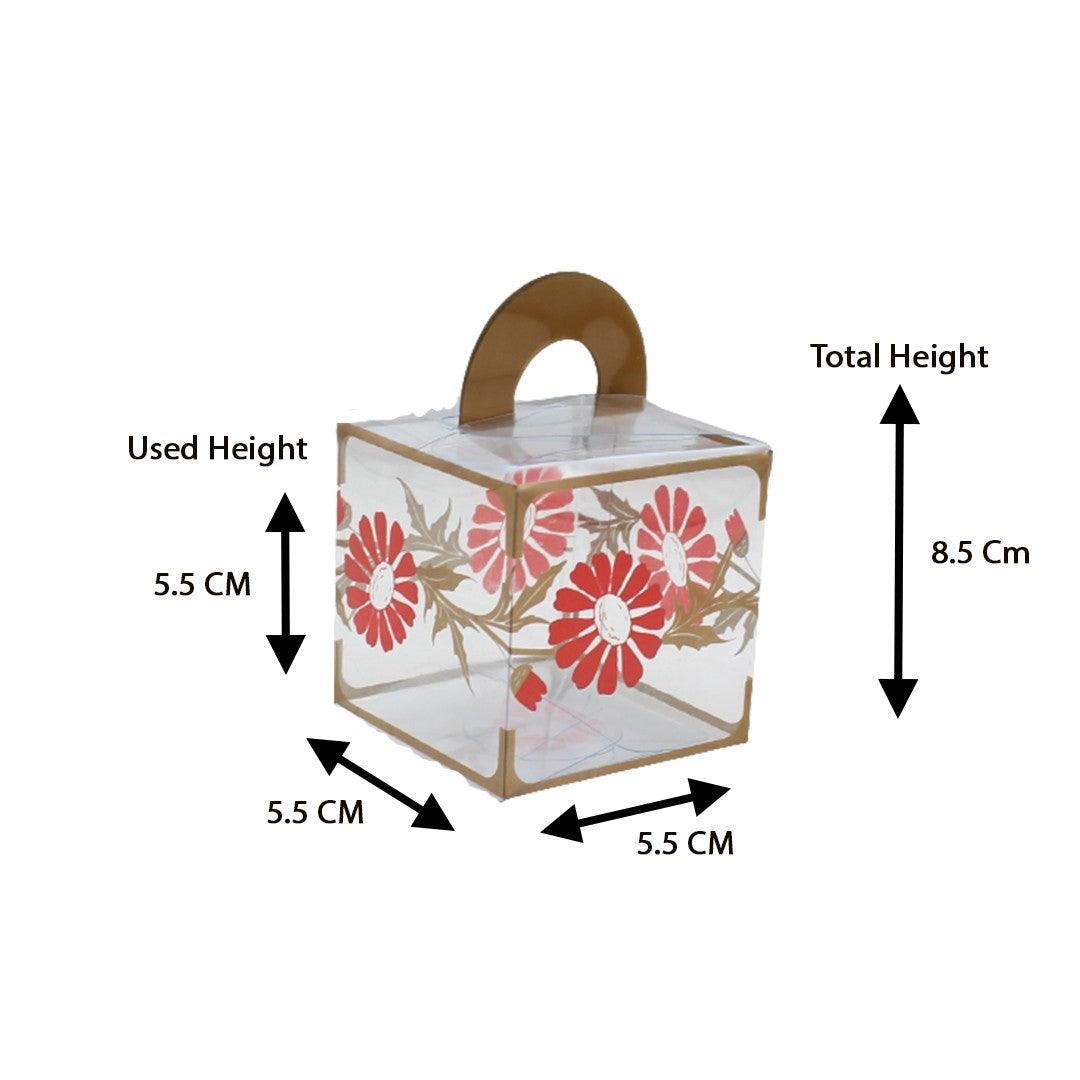 PVC Chocolate Box | Gift Box | Goodie Box | Kareena-F-200 - Bakeyy.com - India - PVC Chocolate Box | Gift Box | Goodie Box | Kareena-F-200 - Pack Of 10pc / 3923