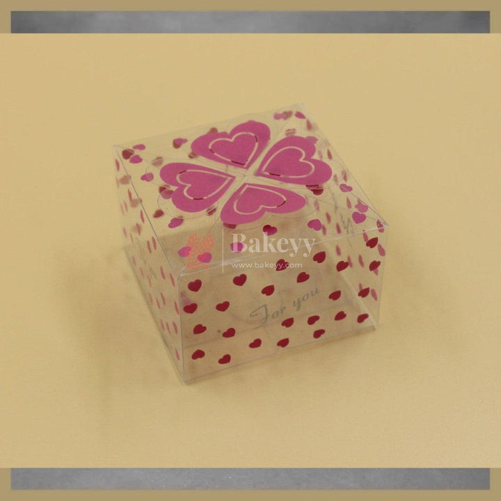 PVC Chocolate Box | Gift Box | Goodie Box | Kareena F - 224 - Bakeyy.com
