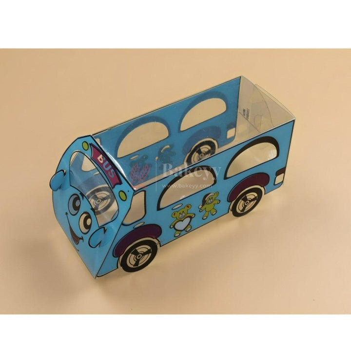 PVC Chocolate Box | Gift Box | Goodie Box | Mita - 250B01 | Blue - Bakeyy.com
