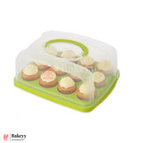 12 Cavity Cupcake Carrier with Lid and Handle