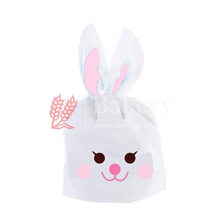 Rabbit Ear Candy Gift Bags Cute Plastic Bunny Goodie Bags Candy Bags for Kids Bunny Party Favors | Large | Pack of 50 - Bakeyy.com - India - Rabbit Ear Candy Gift Bags Cute Plastic Bunny Goodie Bags Candy Bags for Kids Bunny Party Favors | Large | Pack of 50 - Default Title