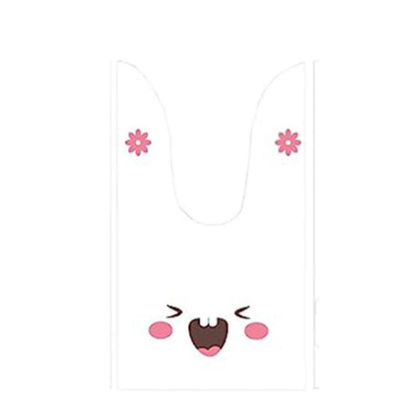 Rabbit Ear Candy Gift Bags Cute Plastic Bunny Goodie Bags Candy Bags for Kids Bunny Party Favors | Medium | Pack of 50 - Bakeyy.com - India - Rabbit Ear Candy Gift Bags Cute Plastic Bunny Goodie Bags Candy Bags for Kids Bunny Party Favors | Medium | Pack of 50 - Default Title