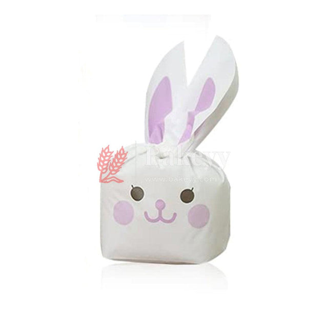 Rabbit Ear Candy Gift Bags Cute Plastic Bunny Goodie Bags Candy Bags for Kids Bunny Party Favors | Medium | Pack of 50 - Bakeyy.com - India - Rabbit Ear Candy Gift Bags Cute Plastic Bunny Goodie Bags Candy Bags for Kids Bunny Party Favors | Medium | Pack of 50 - Default Title