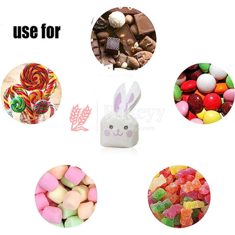 Rabbit Ear Candy Gift Bags Cute Plastic Bunny Goodie Bags Candy Bags for Kids Bunny Party Favors | Medium | Pack of 50 - Bakeyy.com - India - Rabbit Ear Candy Gift Bags Cute Plastic Bunny Goodie Bags Candy Bags for Kids Bunny Party Favors | Medium | Pack of 50 - Default Title