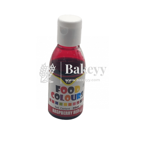 Raspberry Red Food Colour 20ml - Bakeyy.com