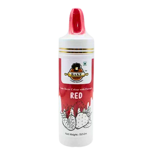 Red- Bake Haven Edible Puff/Dust Colour - 25 gram - Bakeyy.com