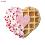 Mixed Colour Heart-Shaped Edible Sprinkles| Cupcake| Dessert Decoration | Metallic Finish