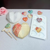 Heart Silicone Chocolate Mould | Chocolate Making and Shaping Mould | - Bakeyy.com - India - Heart Silicone Chocolate Mould | Chocolate Making and Shaping Mould | - Default Title