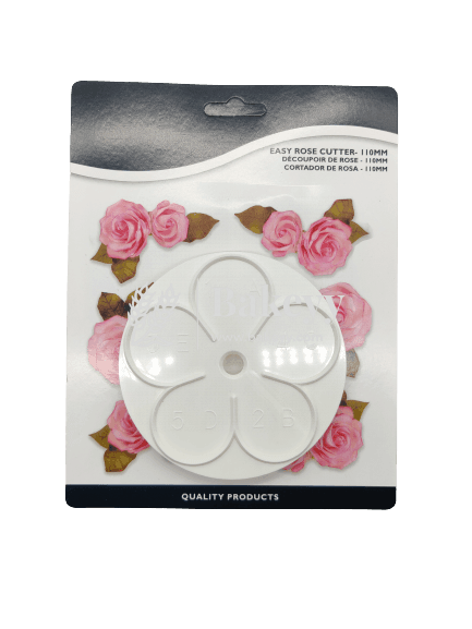 Rose Flower Plunger Cutter Fondant Mould - Bakeyy.com - India - Rose Flower Plunger Cutter Fondant Mould - Default Title