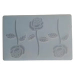 rose-flower-silicon-chocolate-garnish-sheet-bakeyy-com - Bakeyy.com