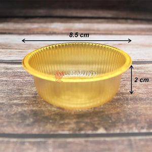 round-disposable-gold-plastic-foil-tray-or-sweet-tray-orchocolate-tray-or-pack-of-100-bakeyy-com-7 - Bakeyy.com