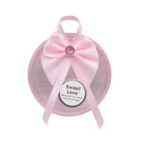 Round Pink Empty Decorative Acrylic Box | Gift Box | Chocolate Box | Sweet Box | Jewellery Box | Plastic Box | Pack of 12 - Bakeyy.com - India - Round Pink Empty Decorative Acrylic Box | Gift Box | Chocolate Box | Sweet Box | Jewellery Box | Plastic Box | Pack of 12 - Default Title